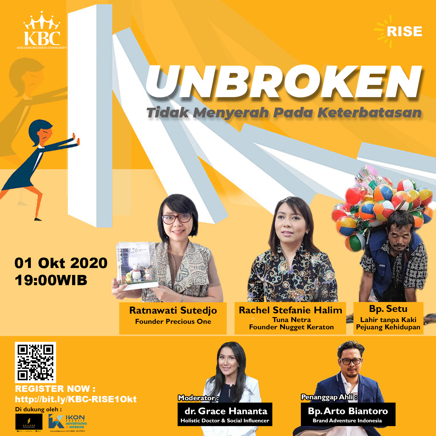 "UNBROKEN" Tidak Menyerah Pada Keterbatasan