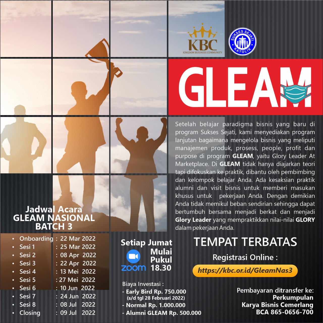 GLEAM Nasional Batch 3