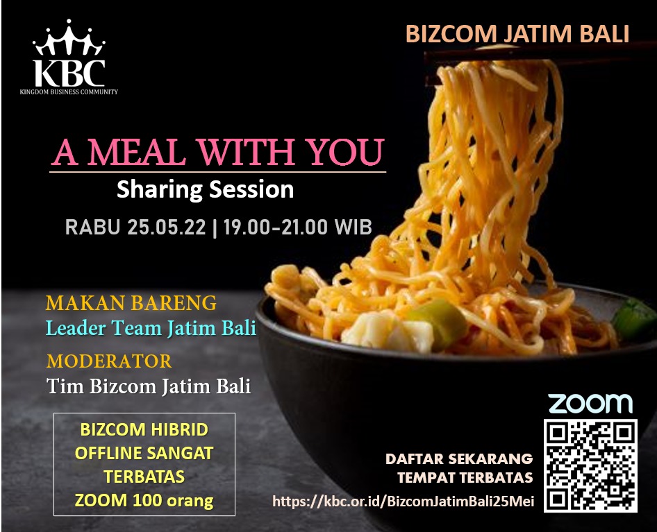 A Meal With You - Sharing Session