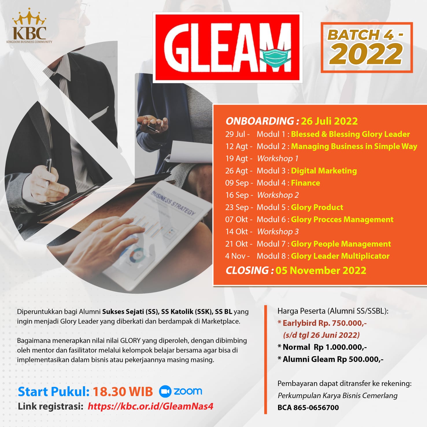GLEAM Nasional Batch 4