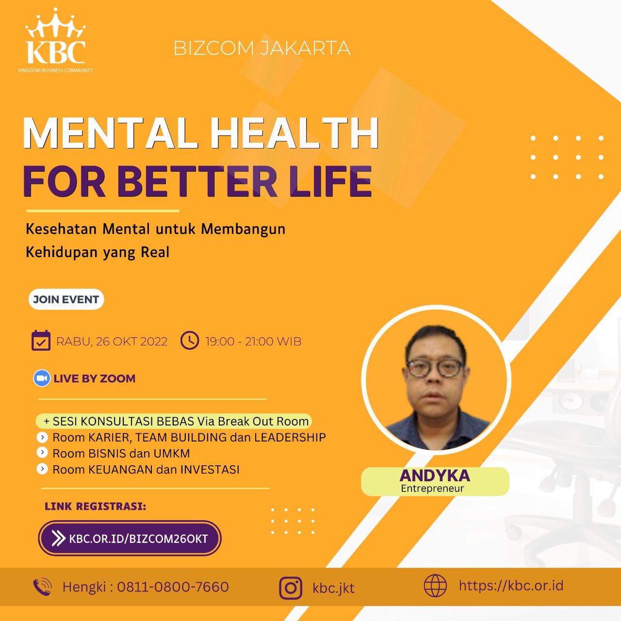 MENTAL HEALTH FOR BETTER LIFE