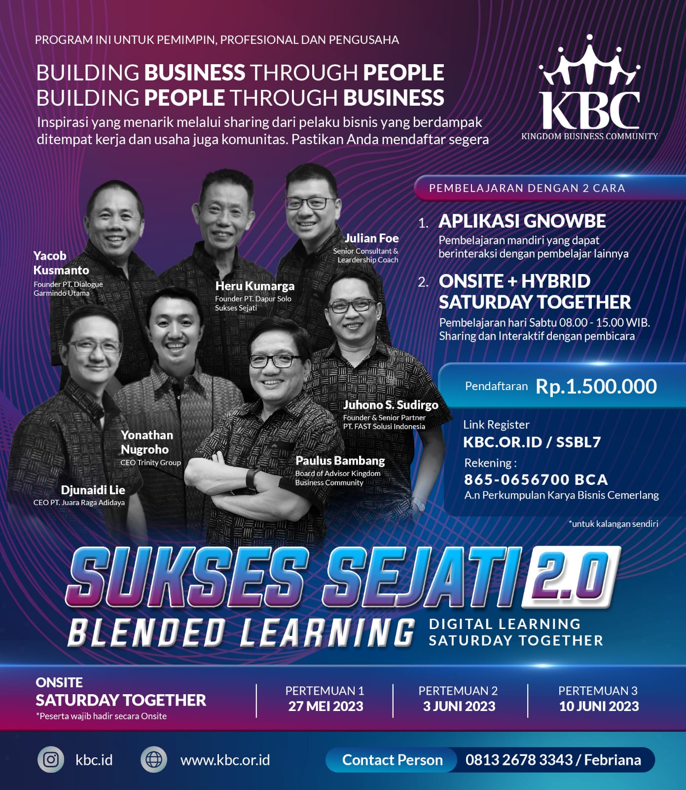 SUKSES SEJATI BLENDED LEARNING Batch 7