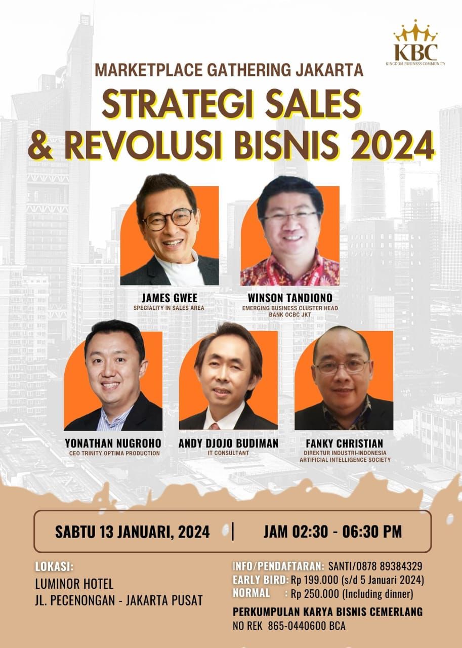 STRATEGI SALES & REVOLUSI BISNIS 2024