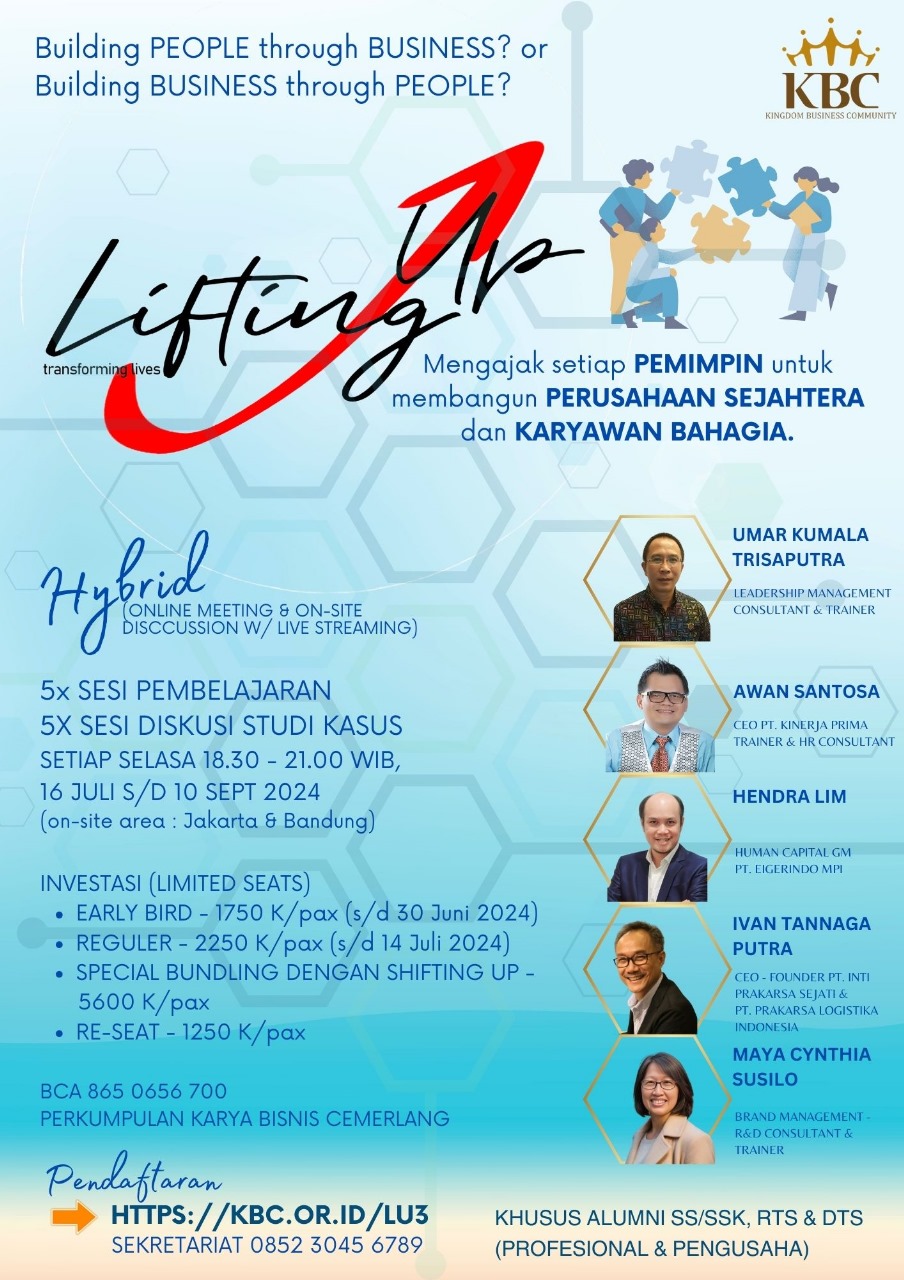 LIFTING UP Batch 3