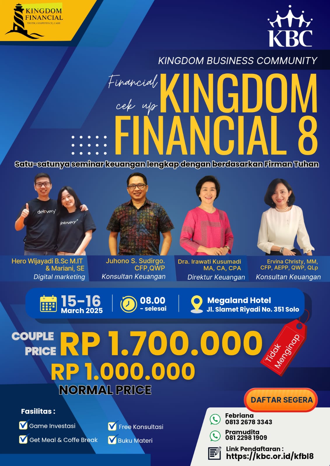 KINGDOM FINANCIAL BATCH 8
