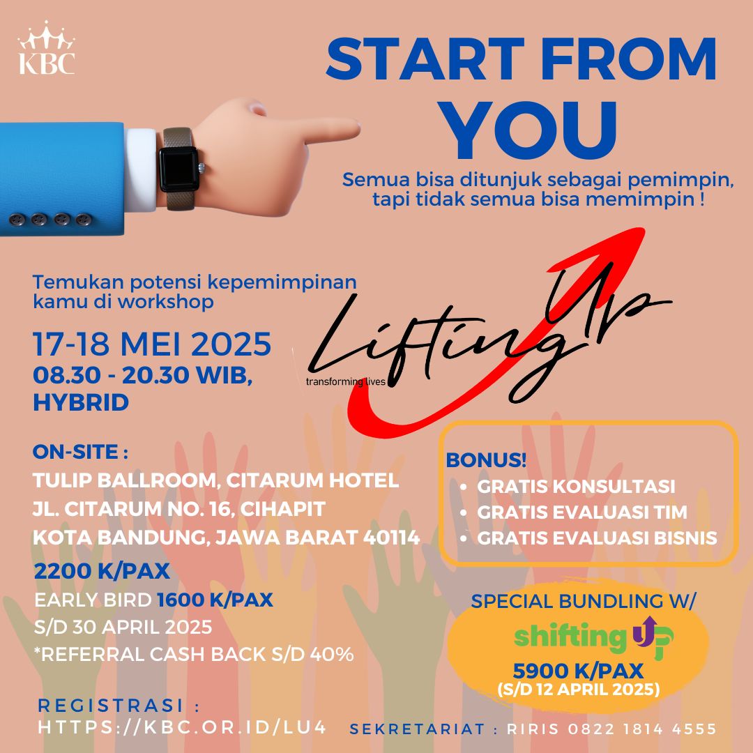 Lifthing UP Batch 4 (Tidak Menginap)