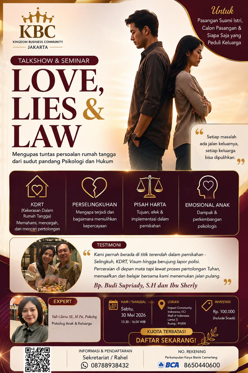 LOVE, LIES & LAW